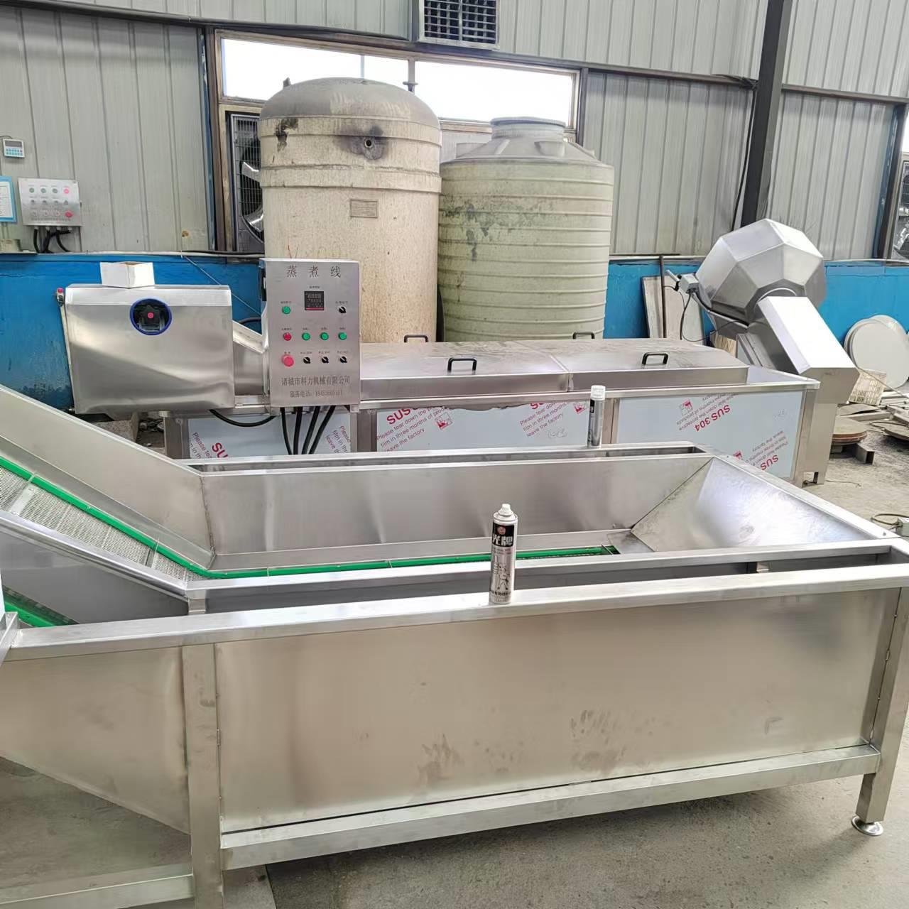 实体厂家即食玉米漂烫线果蔬加工前期设备小型黄豆海叁疾跑线 - 图0