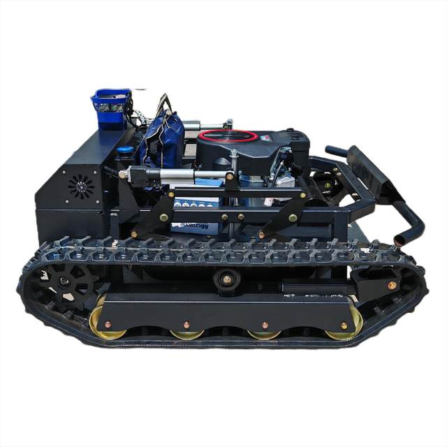 764-90A remote control lawn mower 25 horsepower cutting width 90CM stable performance crawler remote control lawn mower