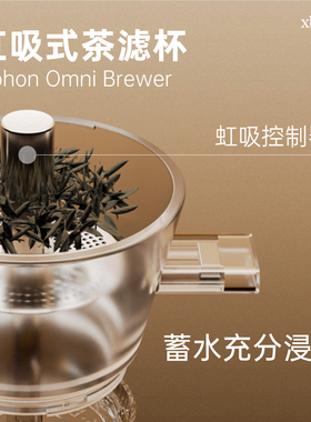 XBLOOMJ15 茶滤杯 透明(适配 xBloom Studio钢琴师)
