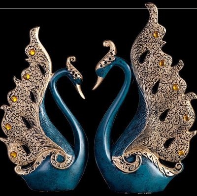 电视摆的旁边屏风工艺品件咖啡厅背景墙艺术品柜客厅装饰玄关小