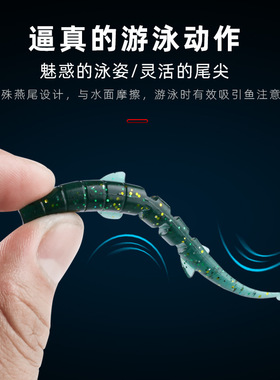 熊王BEARKING路亚64mm88mm路亚软