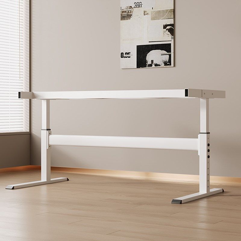 手动升降桌腿支架加厚铁艺调节餐桌架电脑桌办公桌腿支架定制,淘宝优惠券,粉丝福利购,淘宝优惠卷