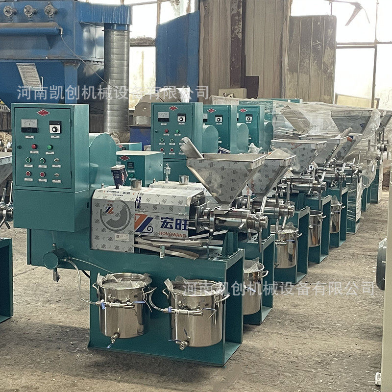 凯创螺旋新型榨油机花生菜籽油压榨机商用380V椰蓉亚麻籽压榨机,淘宝优惠券,粉丝福利购,淘宝优惠卷