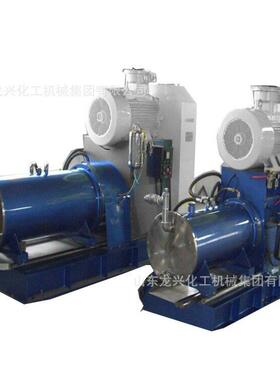 山东20l卧式锥形砂磨机图片结构图|30L涂料卧式砂磨机厂商价格