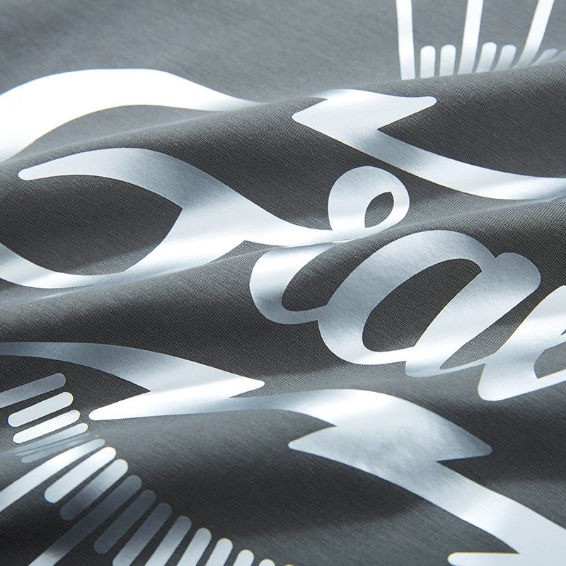 加肥加大码宽松烫银短袖T恤男高弹力纯棉打底衫滑料垂感半袖汗衫,淘宝优惠券,粉丝福利购,淘宝优惠卷