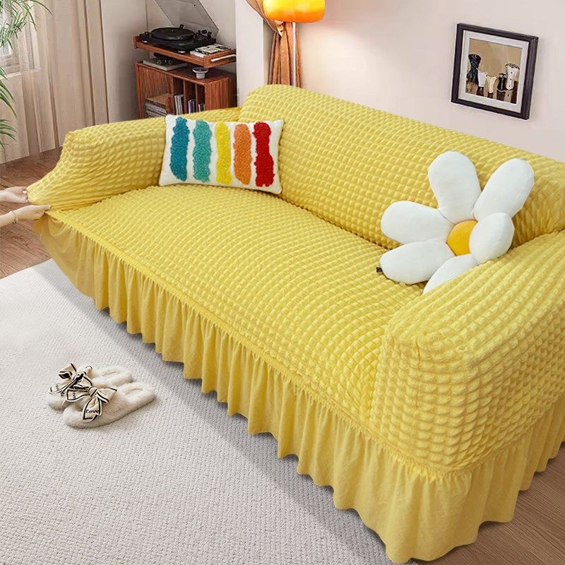 沙发罩四季通用泡泡纱加厚超大弹力时尚款家用沙发保护罩,淘宝优惠券,粉丝福利购,淘宝优惠卷