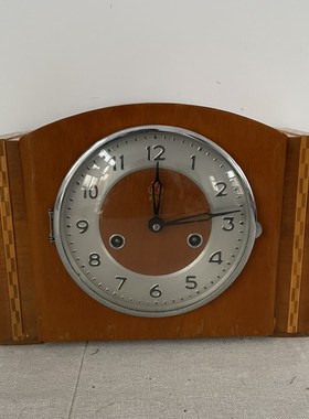 老物件怀旧农村老式挂钟老式械挂钟表农家乐民俗复古装饰品