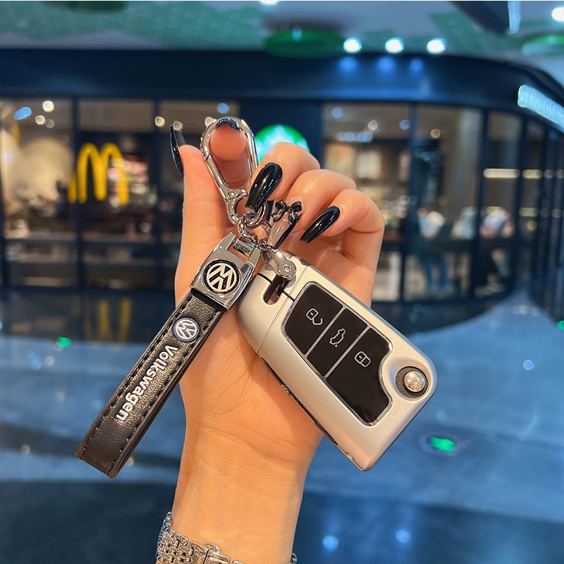 适用17款大众帕萨特0钥匙2018款Pt汽车钥匙包扣金属 - 图2