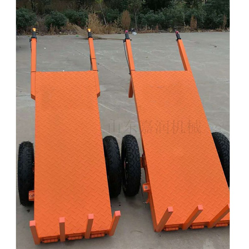 轻便手推电动干坯车 厂区仓库运输平板车 工地物料搬运用干坯车 - 图1