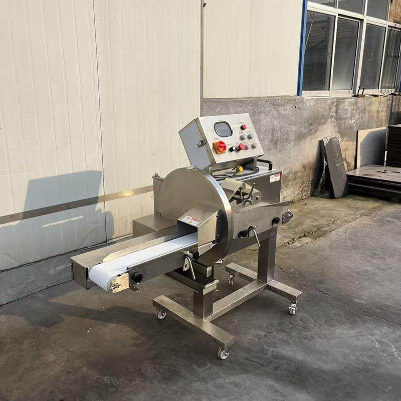 雪花牛腱肉熟肉切片机全自动熟肉切片机火腿猪肝酱牛肉切片设备,淘宝优惠券,粉丝福利购,淘宝优惠卷
