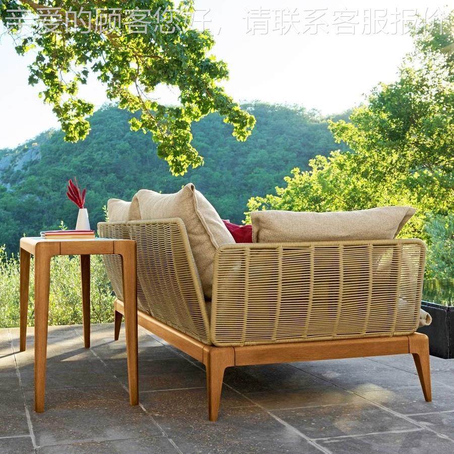 外别墅142庭院休闲沙发酒店民腐宿藤编家具组防合户木阳台桌椅现,淘宝优惠券,粉丝福利购,淘宝优惠卷