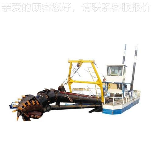 绞吸清船 船WR-0087河道尾淤小型全液压绞吸式挖泥 矿库河流清淤 - 图3