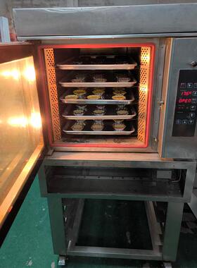豪华电气通用热风循环烤箱商用电气两用热风循环炉5盘热风烘炉