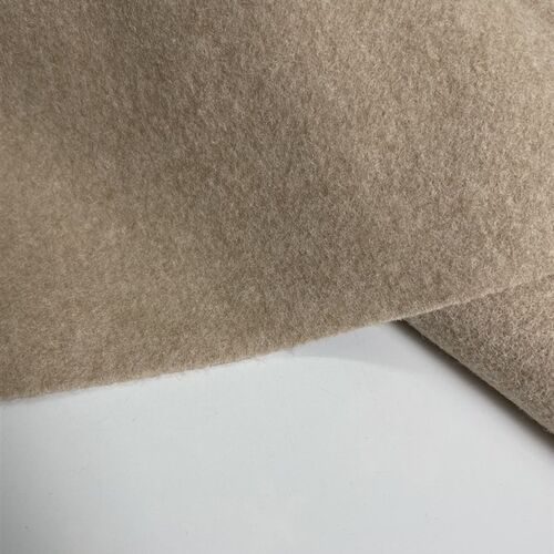 E830秋冬季加厚仿毛呢双面绒布头 柔软细腻男女款大衣外套diy面料 - 图0