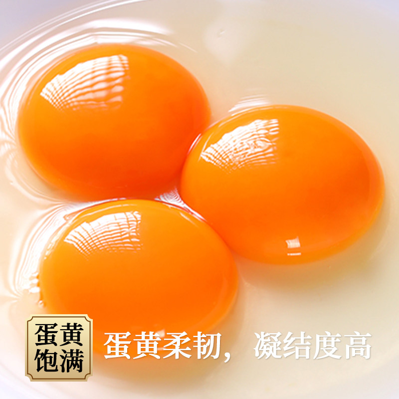 林味宝 新鲜鸡蛋大个50g/枚鲜鸡蛋农家笨鸡蛋月子蛋谷物鸡蛋