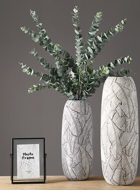 北欧风客厅入户玄关电视柜酒柜简约白色摆件软装高级感家居装饰品