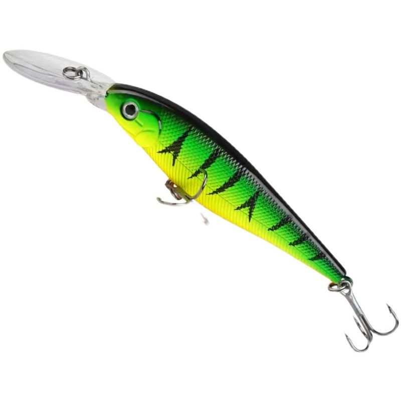 10条路亚浮水米诺远投假饵鱼型铅笔大胖钓黑鱼巧嘴黑坑饵鲈鱼通杀,淘宝优惠券,粉丝福利购,淘宝优惠卷