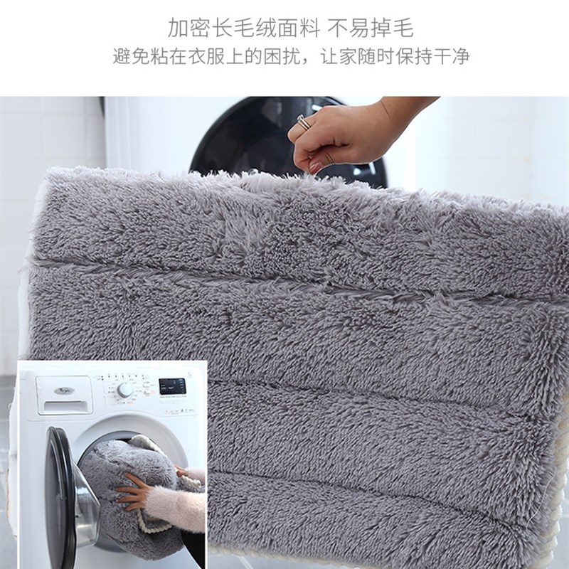 Customizable bay window plush thickened modern simple window sill cushion decoration skin-friendly machine washable bedroom plush blanket