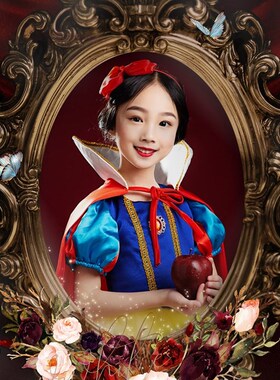 欧式复古精致椭圆相框画框装饰画人物肖像画装饰框儿童摄影相框