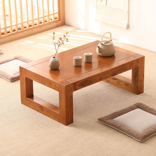 飘窗小桌子榻榻米m茶几阳台炕几实木简约卧室炕桌阳台客厅矮桌 - 图0