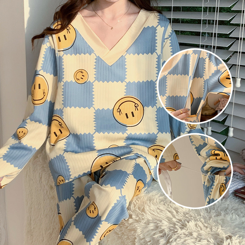 新款大码200斤长袖月子服夏天产后哺乳睡衣夏季300斤宽松孕妇套装,淘宝优惠券,粉丝福利购,淘宝优惠卷