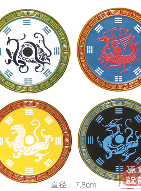 古玄空 精品四灵兽朱雀玄武青龙白虎天然四大神兽家居精工铜
