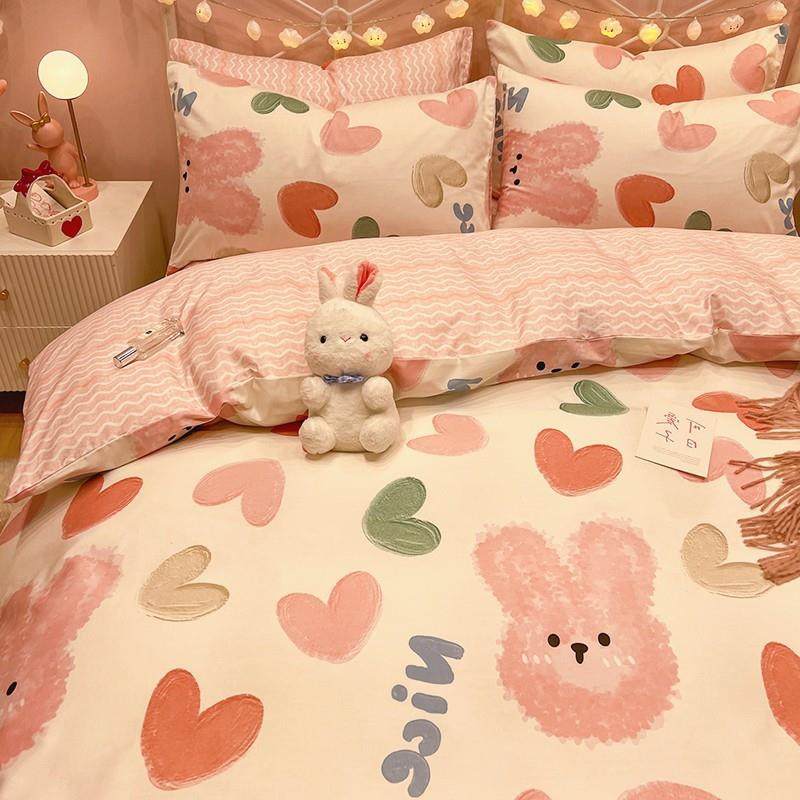 冬季纯棉卡通床上四件套儿童全棉被套宿舍床单三件套被罩床笠床品,淘宝优惠券,粉丝福利购,淘宝优惠卷