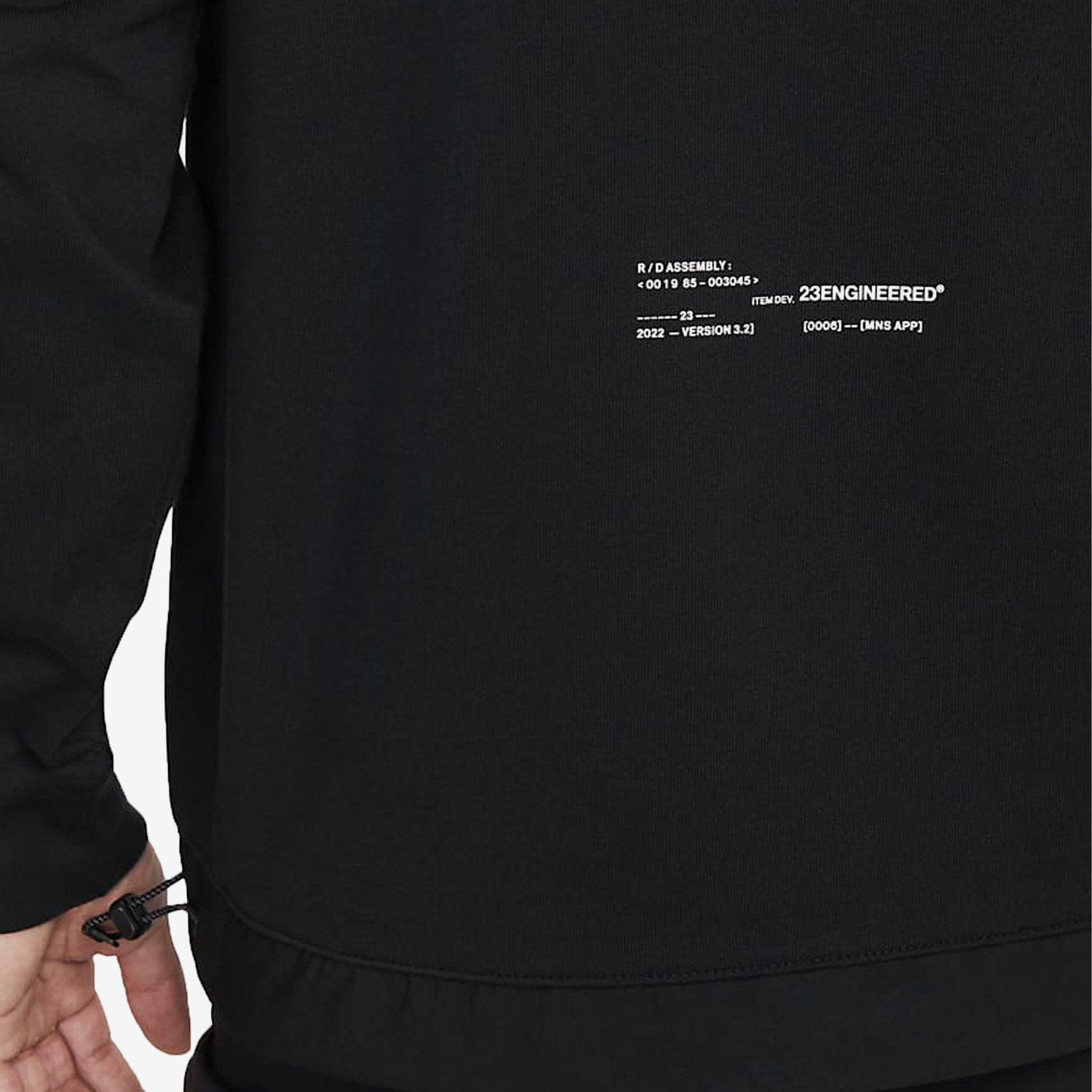 Nike/耐克正品Jordan 23 Engineered男子耐磨圆领卫衣 DV1616-010 - 图2