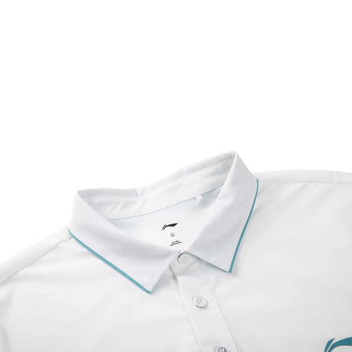 李宁正品夏季新款休闲百搭舒适透气男子POLO衫APLS173 - 图1