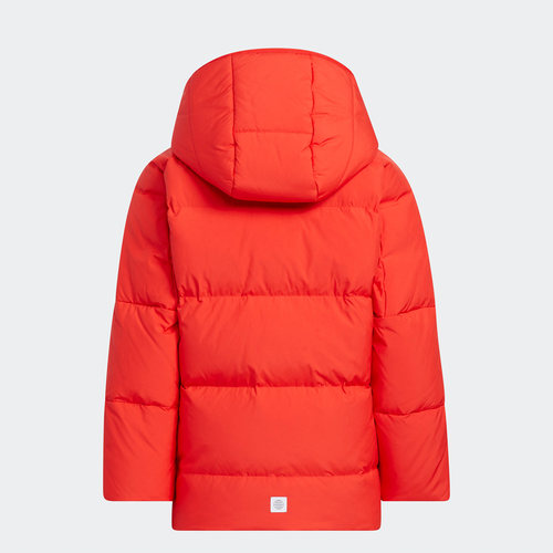 Adidas/阿迪达斯正品当季新款小童时尚运动羽绒服HM9690 - 图0