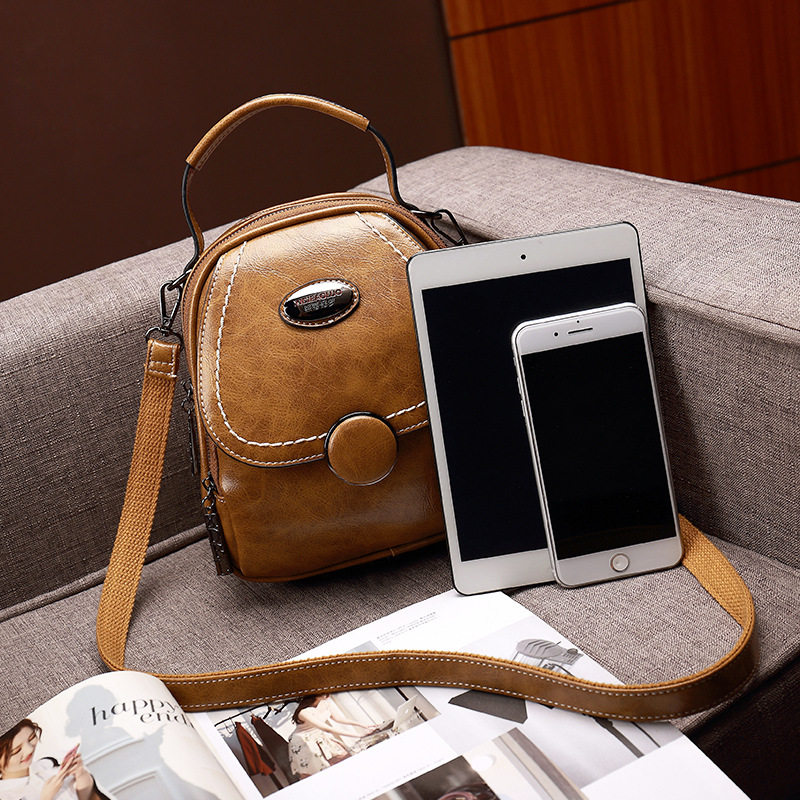 上新小包包女2023秋冬网红时尚百搭单肩真皮小圆包斜挎包双肩揹包,淘宝优惠券,粉丝福利购,淘宝优惠卷