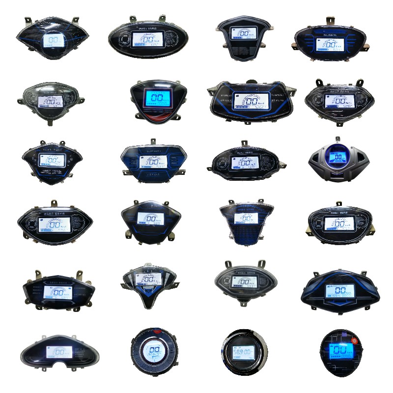 电动车仪表液晶一线通正负控通用总成外壳罩线路板改装彩屏显示器 - 图3