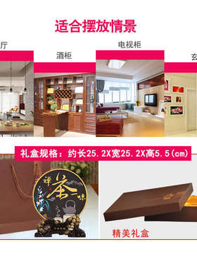 装饰品小福家居活性炭q艺品金猪猪雕工摆件猪生肖乔迁客厅礼摆设