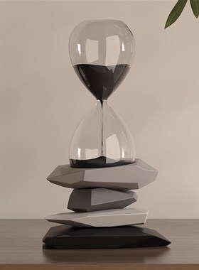 时来运转时间沙漏摆件寓意办公室情绪解压家用居装饰乔迁礼品