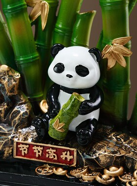 节节高升招财富贵竹子摆件客厅玄关电视柜装饰办公室乔迁新居礼品