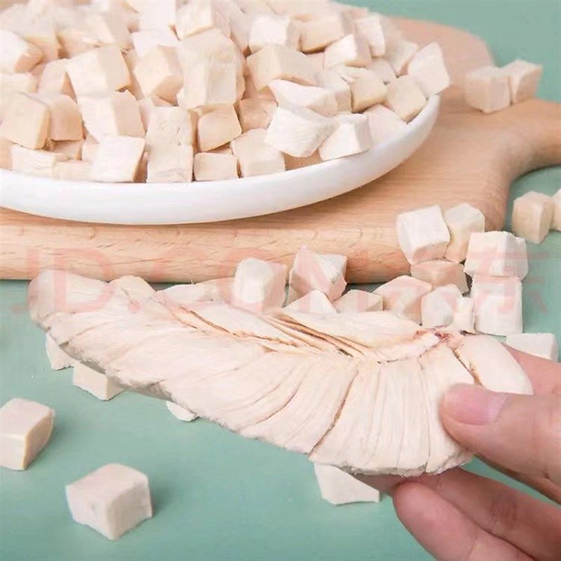 冻干鸡肉粒鸡胸肉袋装桶装增肥发腮猫零食狗零食500g,淘宝优惠券,粉丝福利购,淘宝优惠卷