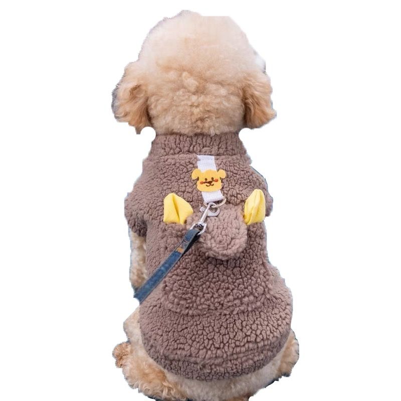 新款狗狗猫咪秋冬装牵引扣宠物秋冬季保暖比熊泰迪小型犬两脚衣服,淘宝优惠券,粉丝福利购,淘宝优惠卷