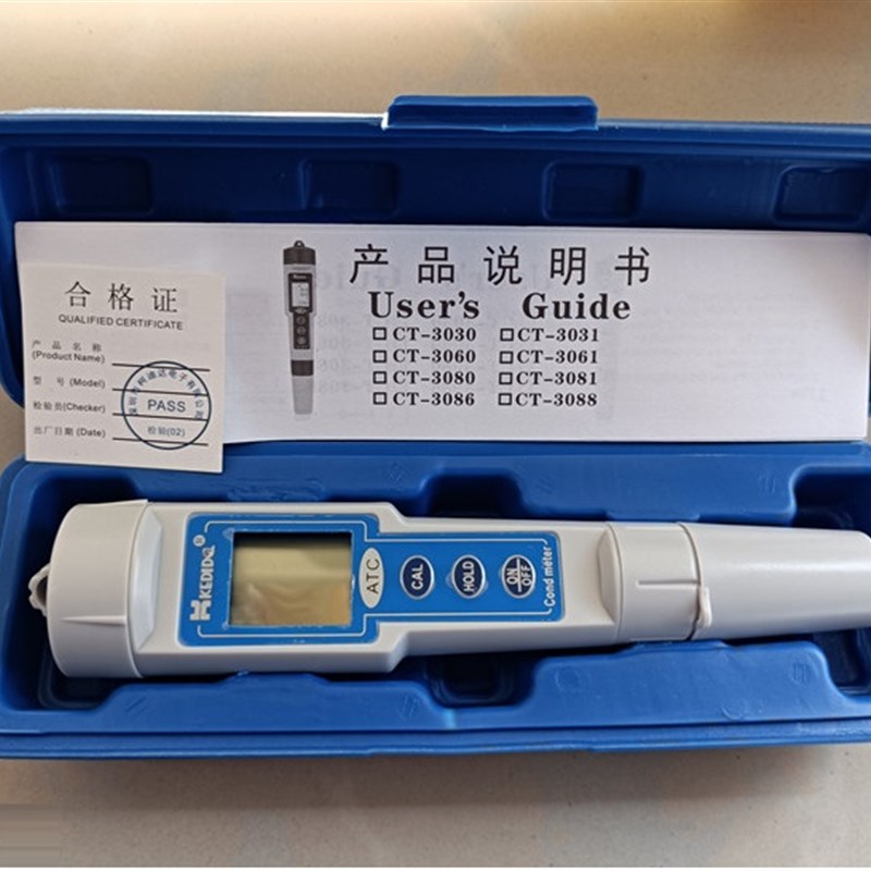深圳柯迪达CT-00 01型便携式笔式电导率仪EC计测试笔测定仪 - 图3
