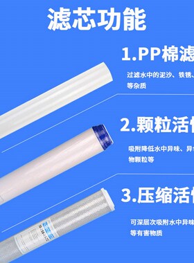 净水器芯家用2寸棉聚丙烯芯商用售水机保安寸通用