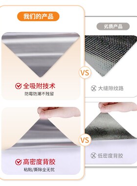 厨房灶台防油贴纸防火耐高温油烟机墙贴防水橱柜加厚墙面防潮贴膜