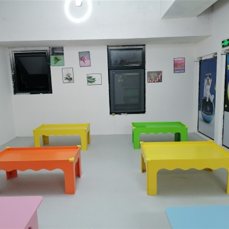 玩具桌子儿童多功能益智积木桌商用太空沙桌考古体验桌木质 - 图1