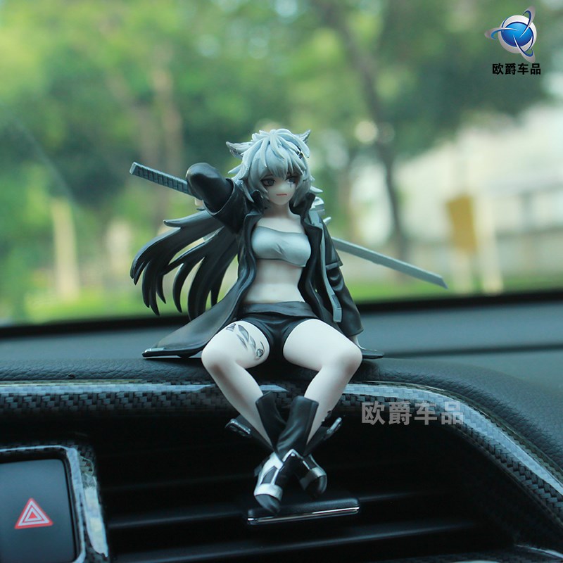 Arknights Lapland animation figures car ornaments car interior decoration central control desktop host chassis