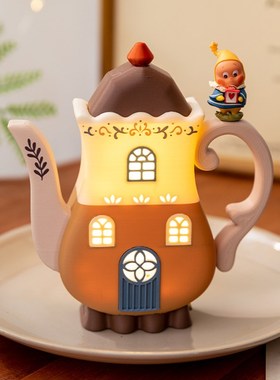 阿楹 高级艺术氛围灯玄关床头电视柜摆件可爱儿童房小众新年礼物