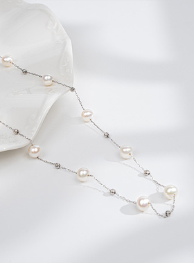 喜珠阁淡水珍珠满天星项链配饰