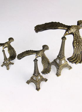 合金平衡鹰摆件 平衡鸟摆件 一套