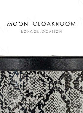 MOON慕空间样板房蛇皮圆桶收纳盒衣帽间衣柜收纳箱软装摆件装饰品