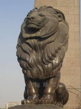 大型铸铜螃蟹雕塑 玻璃钢仿铜海洋动物螃蟹摆放户外水景摆件定做