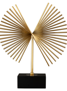 创意几何轻奢艺术摆件家居饰品简约玄关办公室客厅书房工艺装饰品