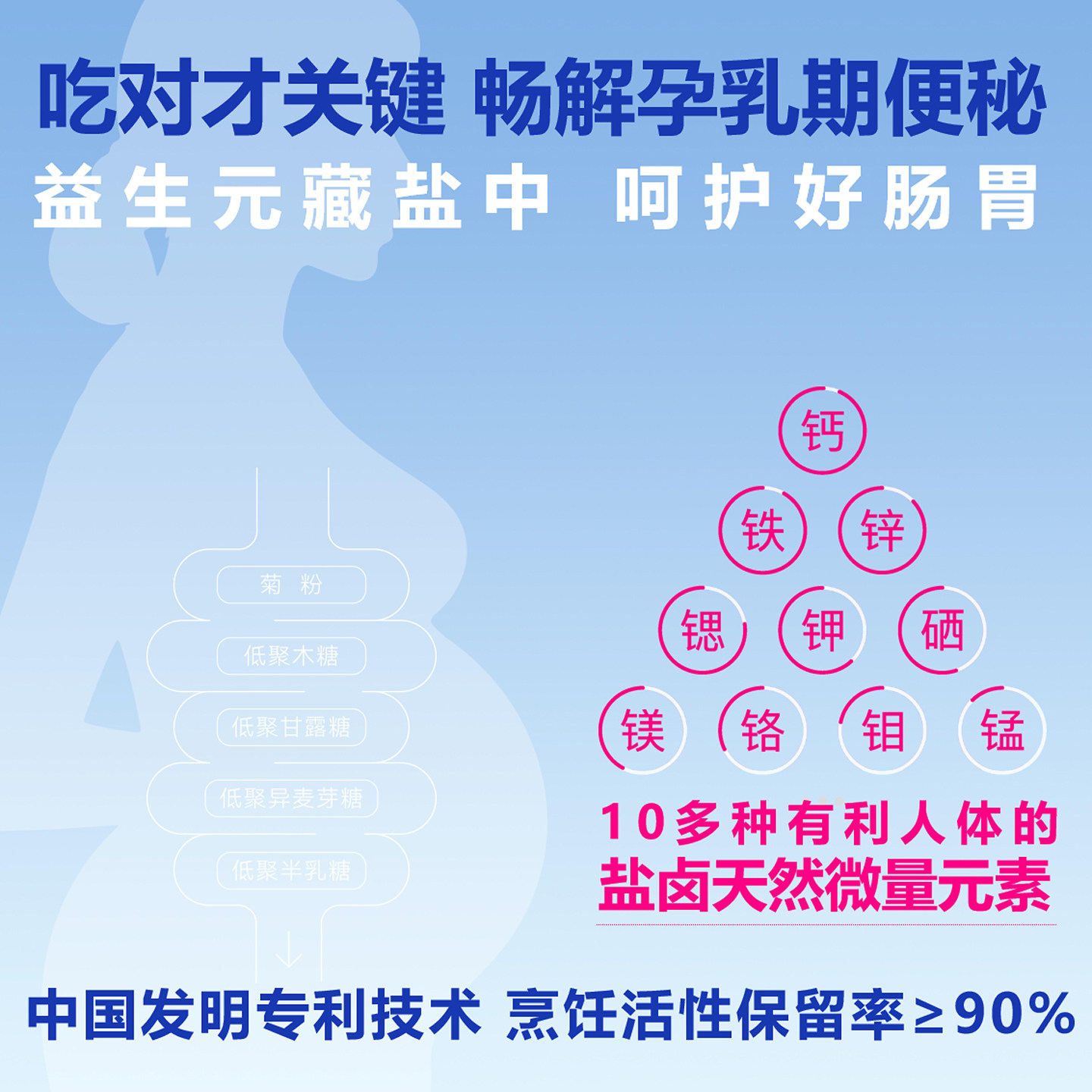 嘉氏孕乳期专用食盐低钠加碘钙铁锌营养零添加抗结剂月子餐顺产,淘宝优惠券,粉丝福利购,淘宝优惠卷