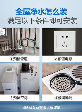 爱惠浦软水全屋净水系统中央净水商用型滨特尔